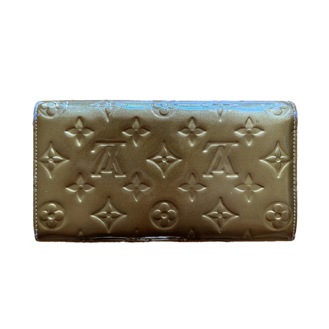Louis Vuitton Vernis Gold Wallet