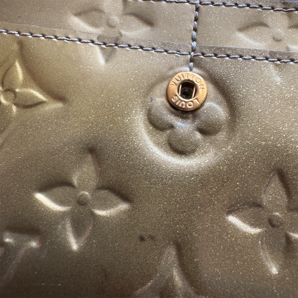 Louis Vuitton Vernis Gold Wallet
