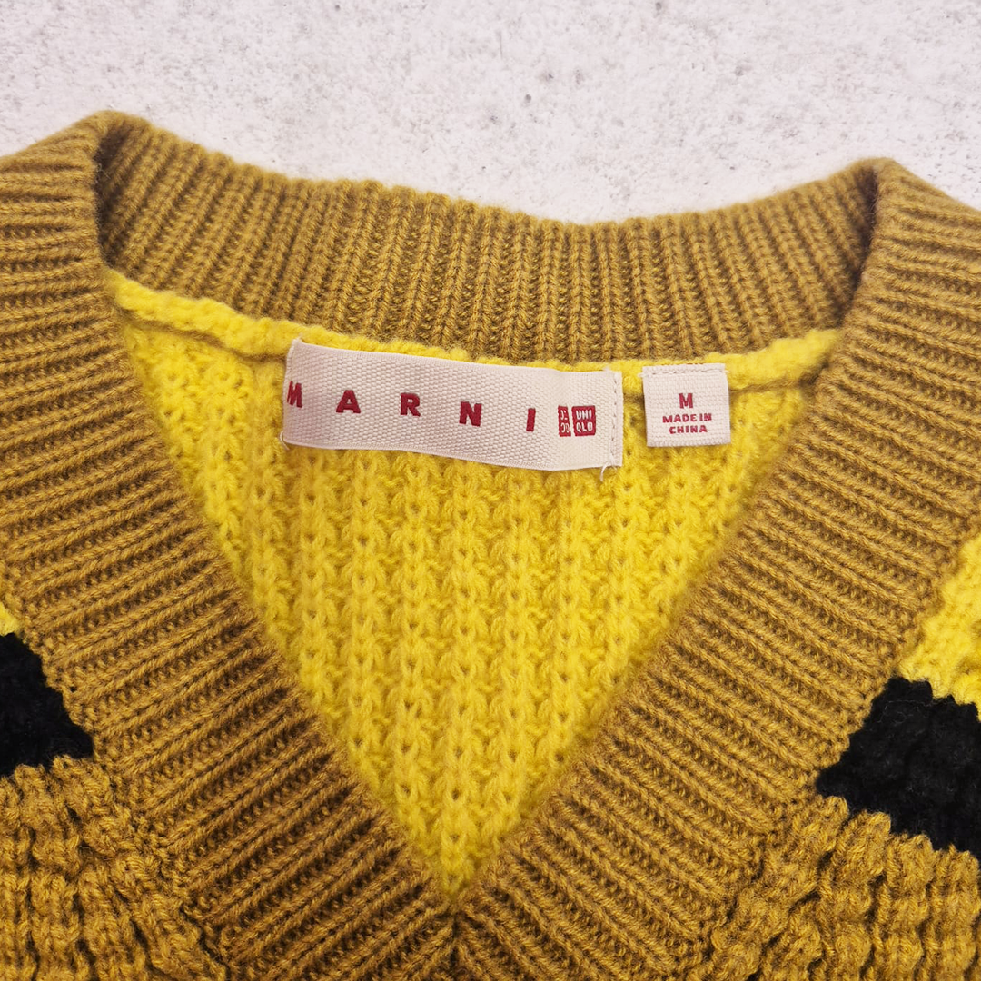 Marni x Uniqlo Popcorn Waffle Knit Top (M)