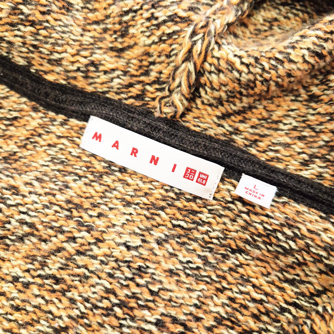 Marni x Uniqlo Brown Knit Sweater (L)