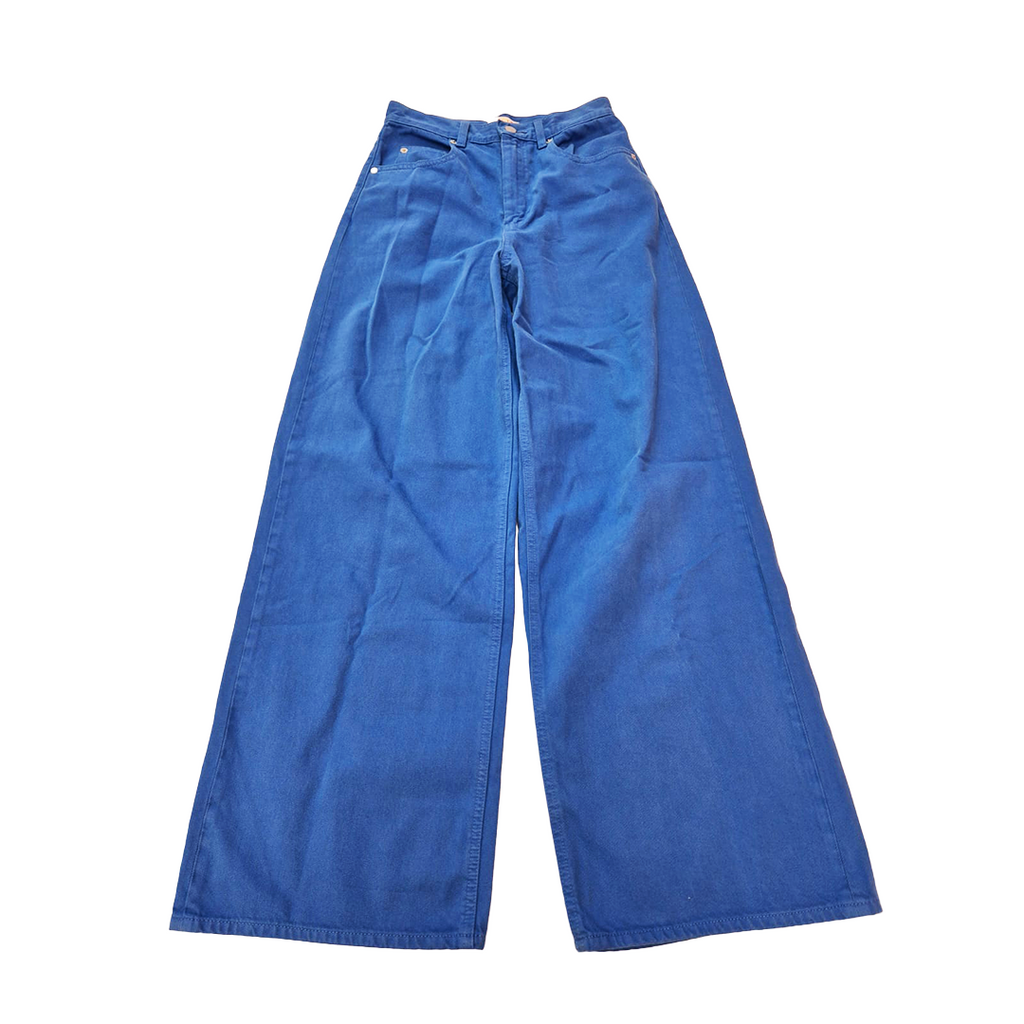 Marni x Uniqlo Baggy Blue Wide Pants (XS)