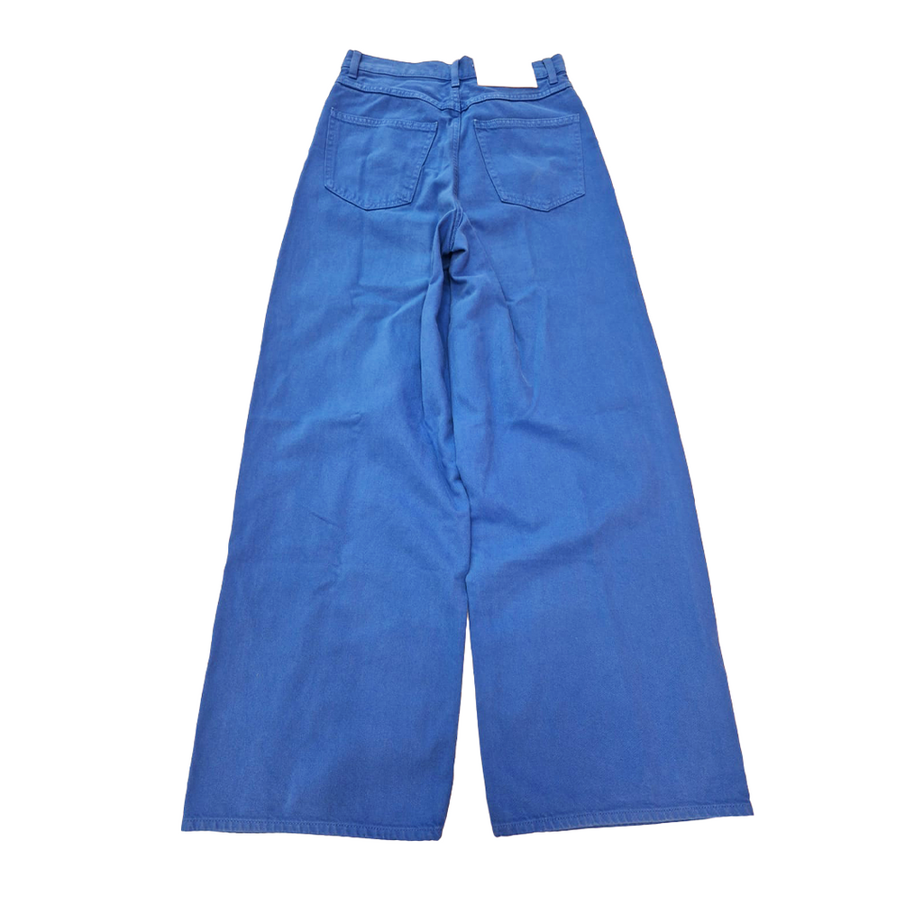 Marni x Uniqlo Baggy Blue Wide Pants (XS)