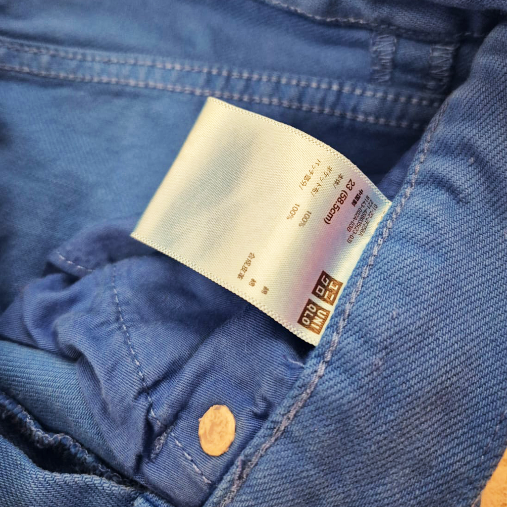 Marni x Uniqlo Baggy Blue Wide Pants (XS)