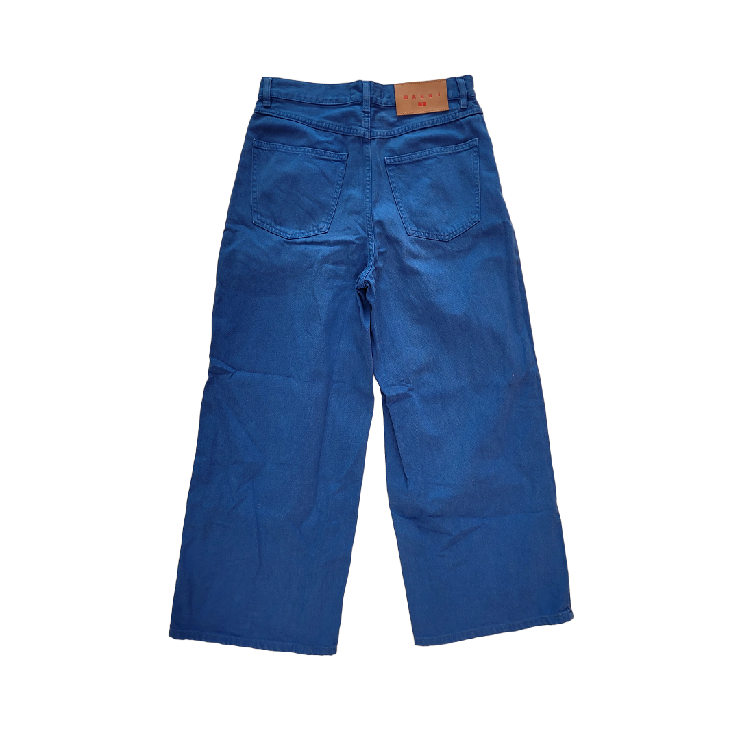 MARNI x Uniqlo Wide Blue Pants (JAP26)