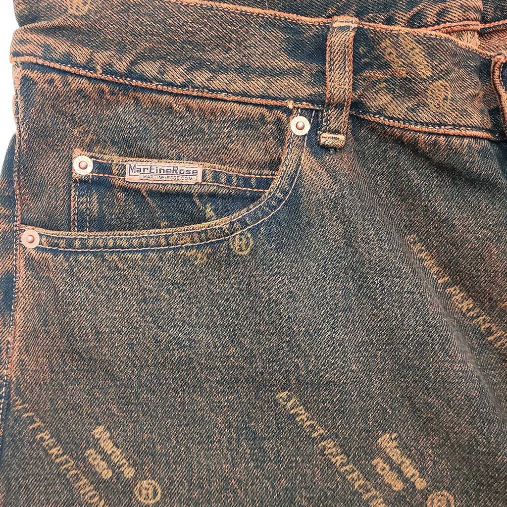 Martine Rose Acid Wash Pants (L)