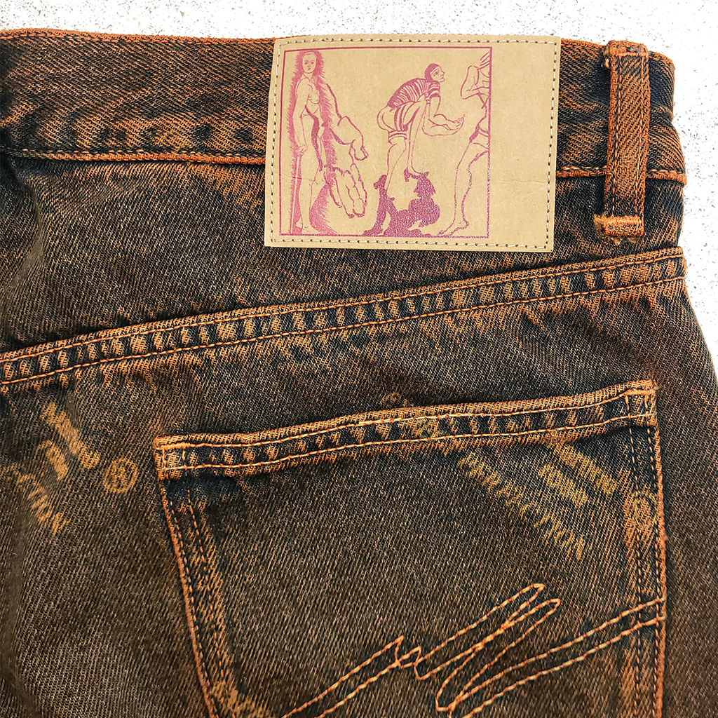 Martine Rose Acid Wash Pants (L)