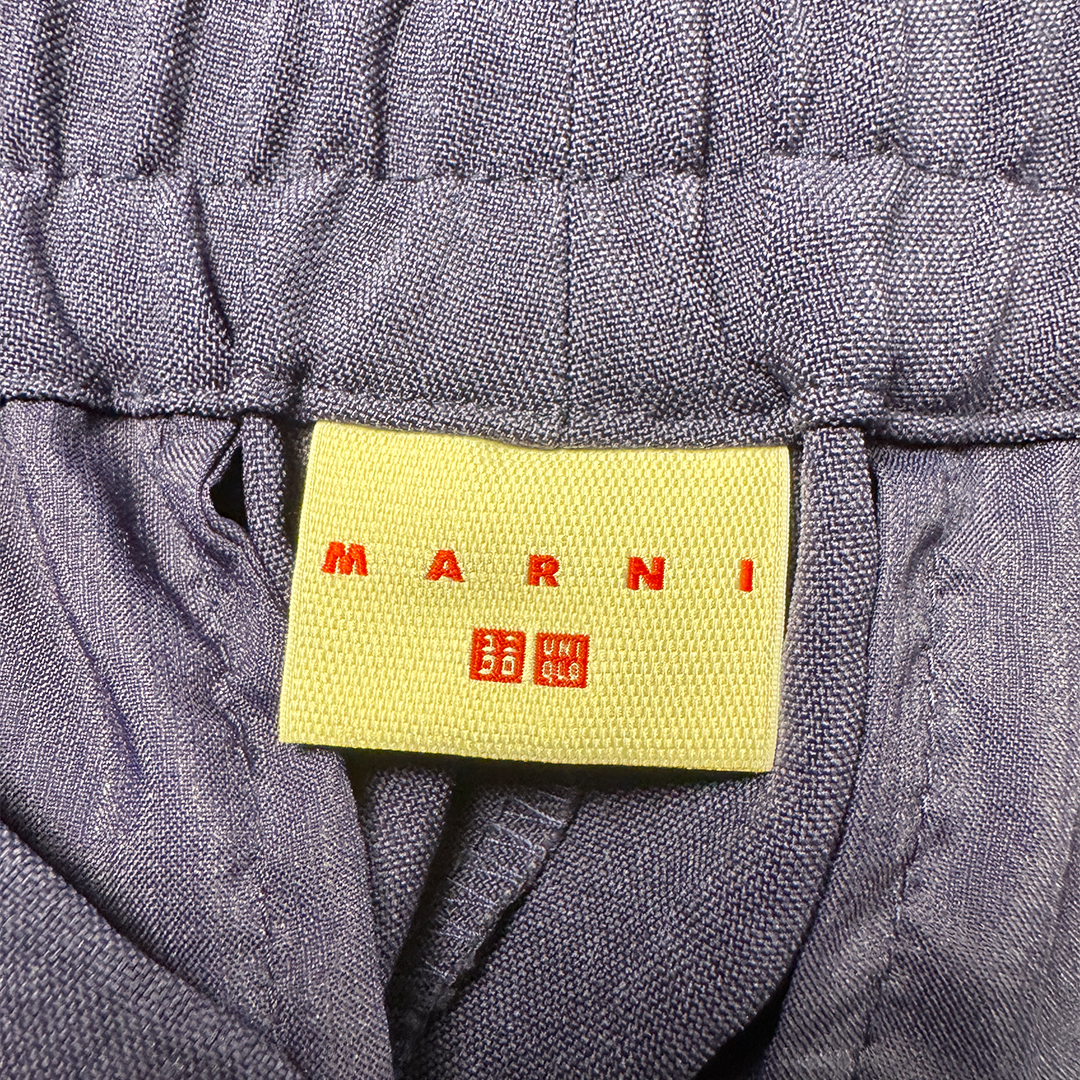 Marni x Uniqlo Costume Purple/Blue Pants (S)