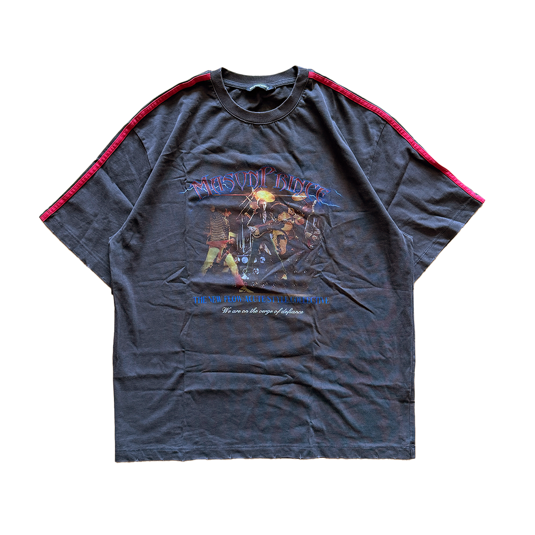 Mason Prince Distressed Black Tee (L)