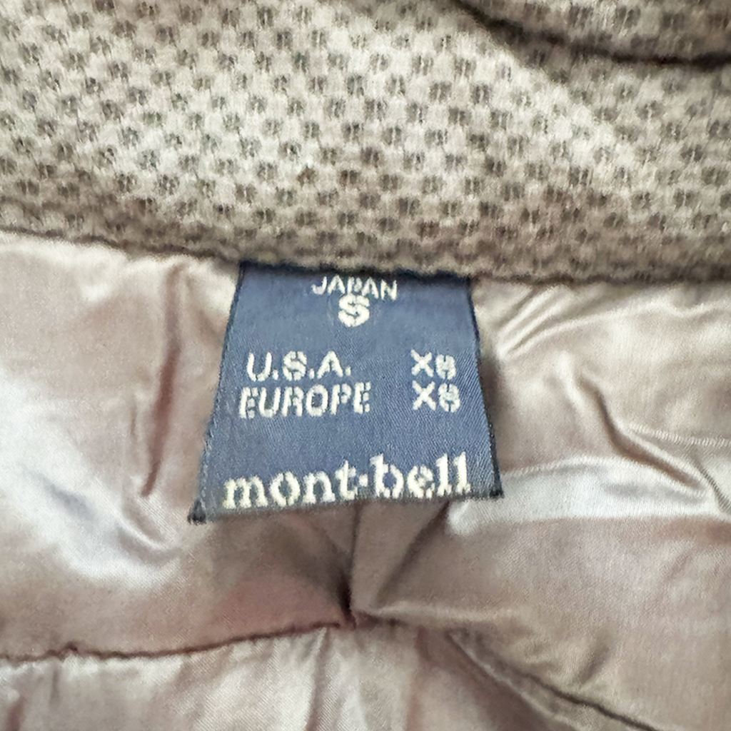 Montbell Red Puffer Thermal Jacket (S)
