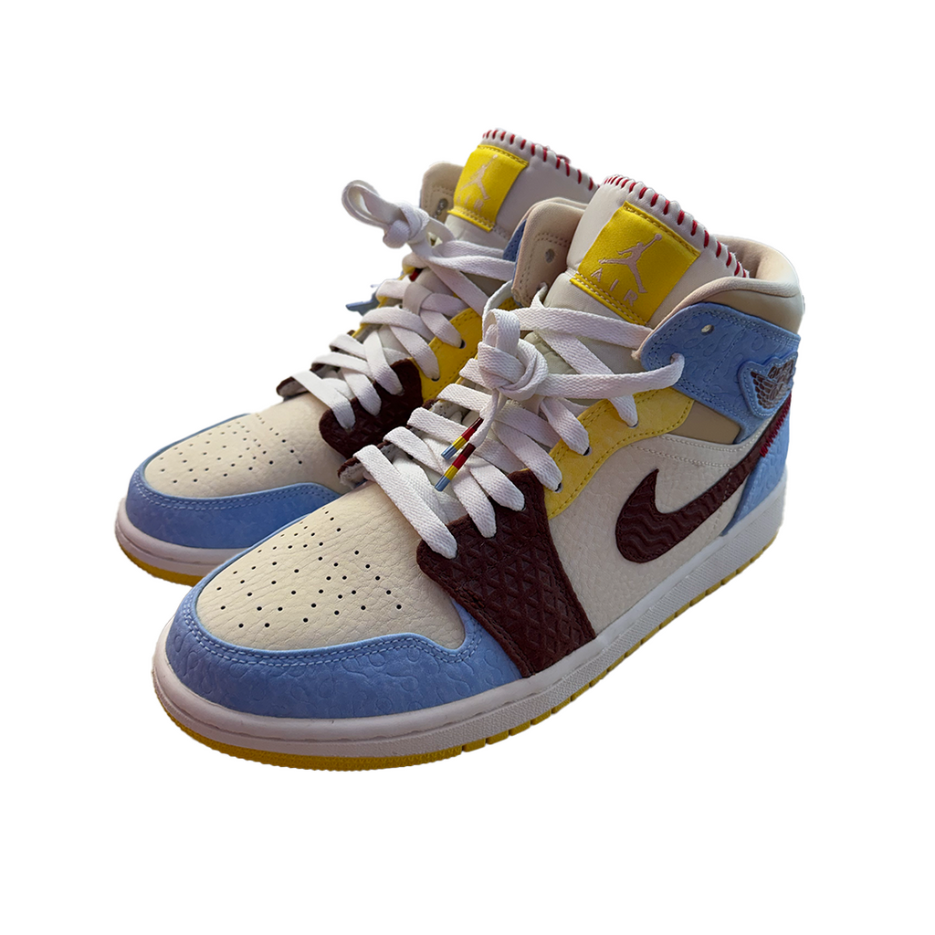 Jordan 1 Mid Maison Chateau Rouge (US9.5 / EU43) - 9/10