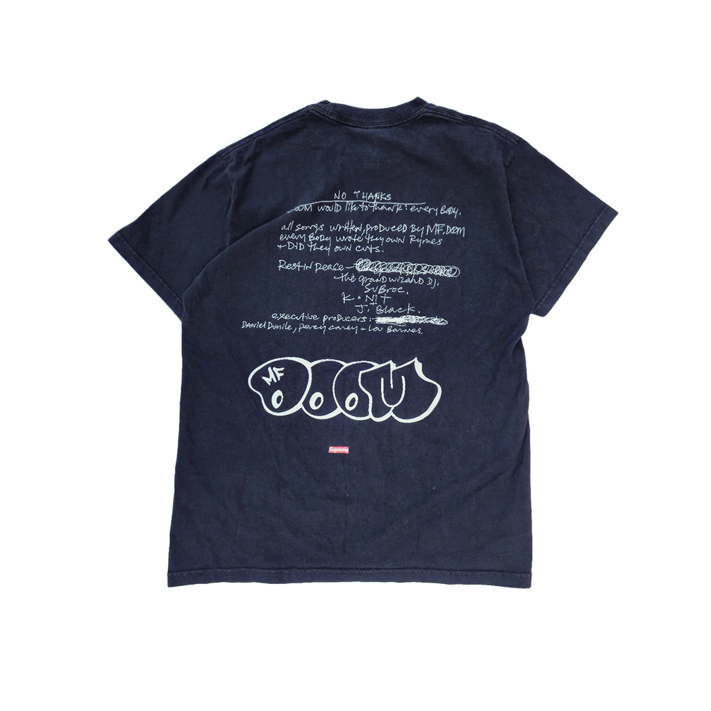Supreme MF Doom Black Tee (M)