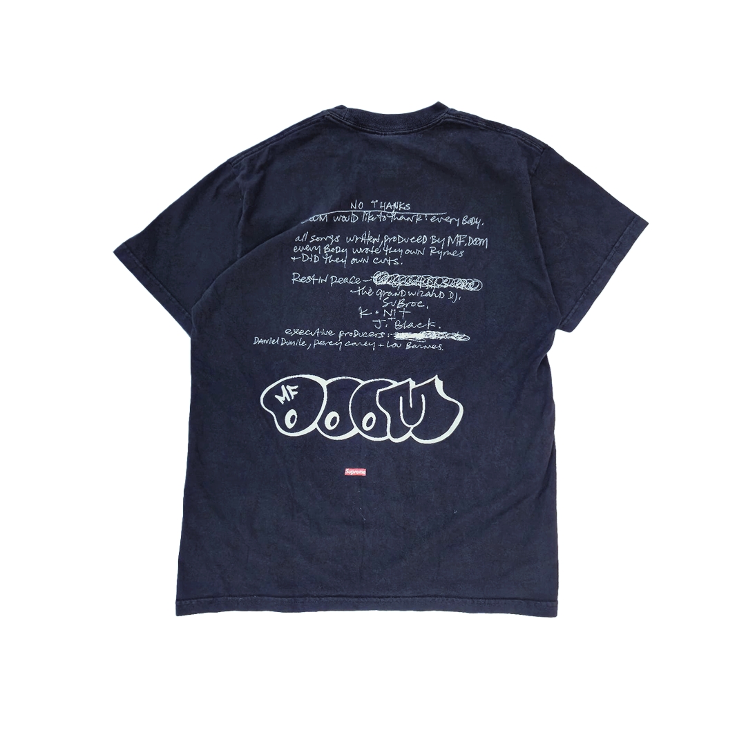 Supreme MF Doom Black Tee (M)