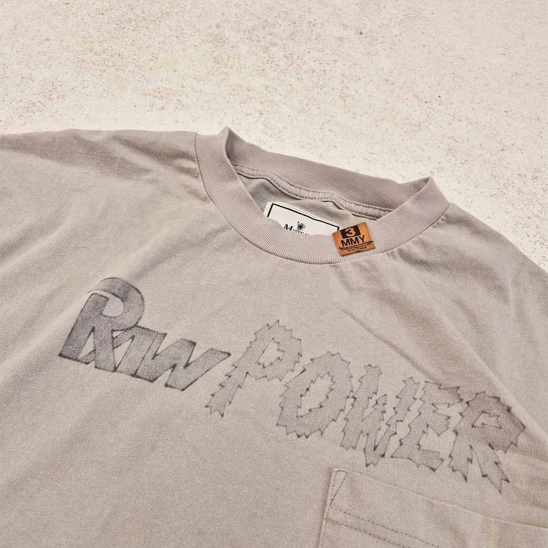 Maison Mihara Yasuhiro Distressed Grey Tee (48/L)