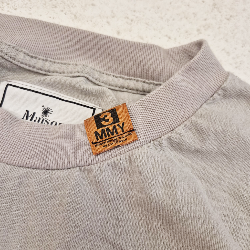 Maison Mihara Yasuhiro Distressed Grey Tee (48/L)