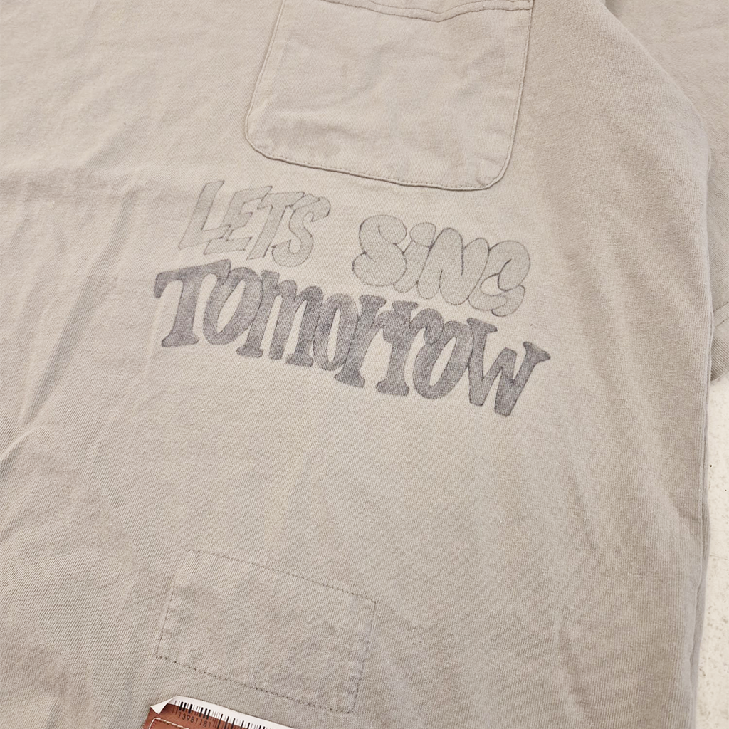 Maison Mihara Yasuhiro Distressed Grey Tee (48/L)