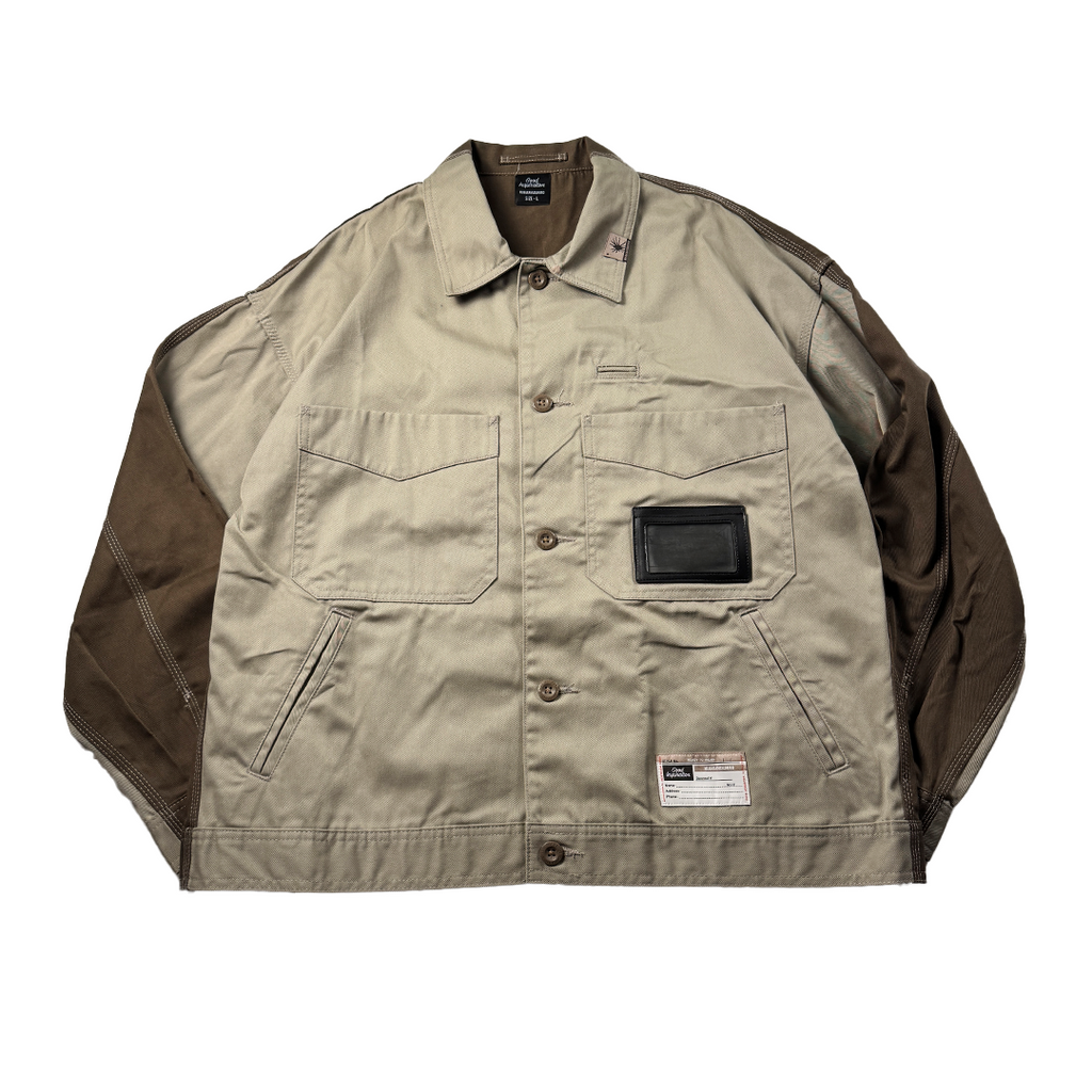 GU x Mihara Yasuhiro Beige Chef Jacket (L)