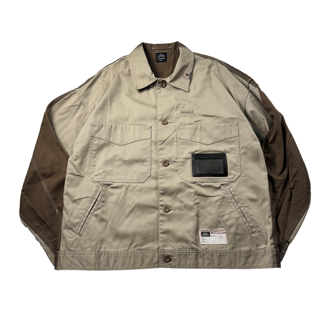GU x Mihara Yasuhiro Beige Chef Jacket (L)