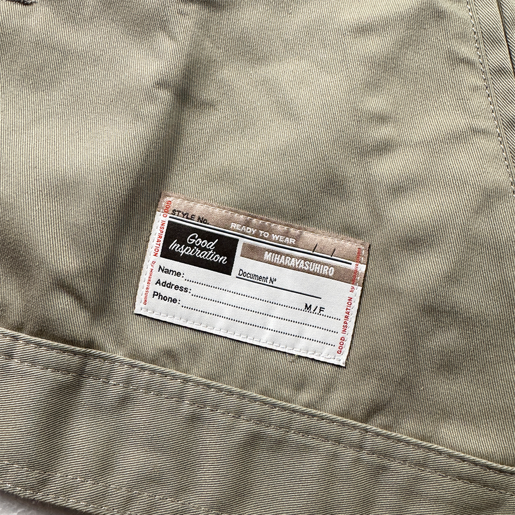 GU x Mihara Yasuhiro Beige Chef Jacket (L)