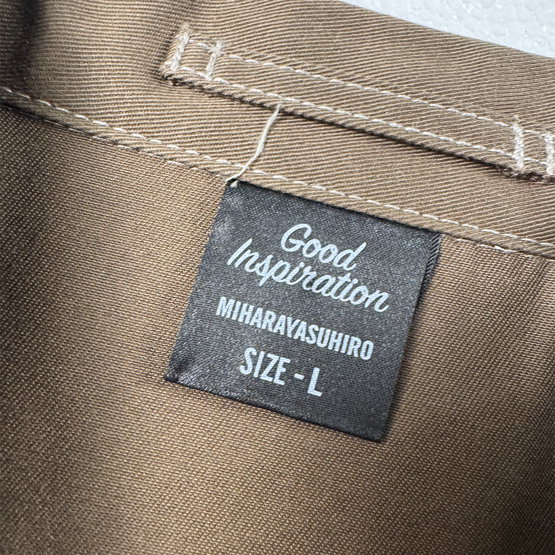 GU x Mihara Yasuhiro Beige Chef Jacket (L)