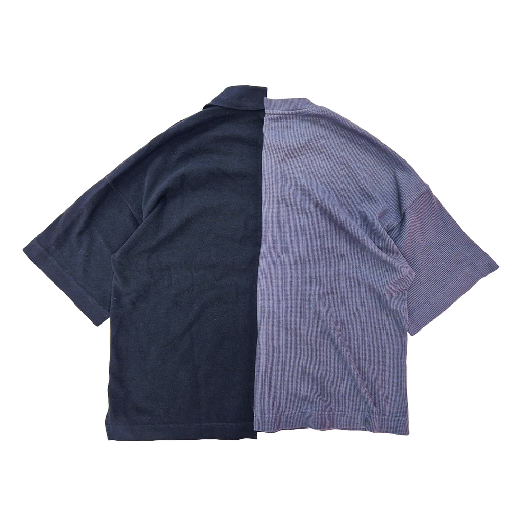 GU & Mihara Yasuhiro Collaboration T-Shirt Waffle Polo Shirt (M)