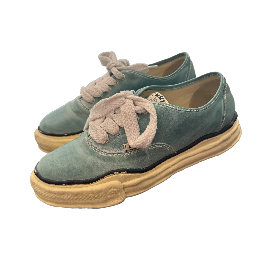 Maison Mihara Yasuhiro Baker Low Leather Blue (US10 / EU44) - 7.5/10