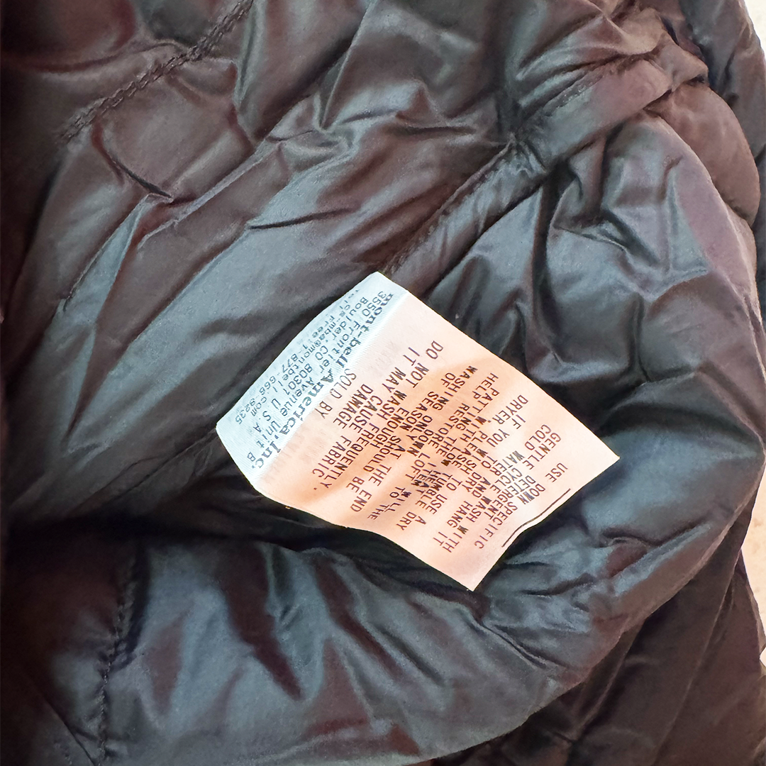 Montbell Puffer Black Down Jacket (M)