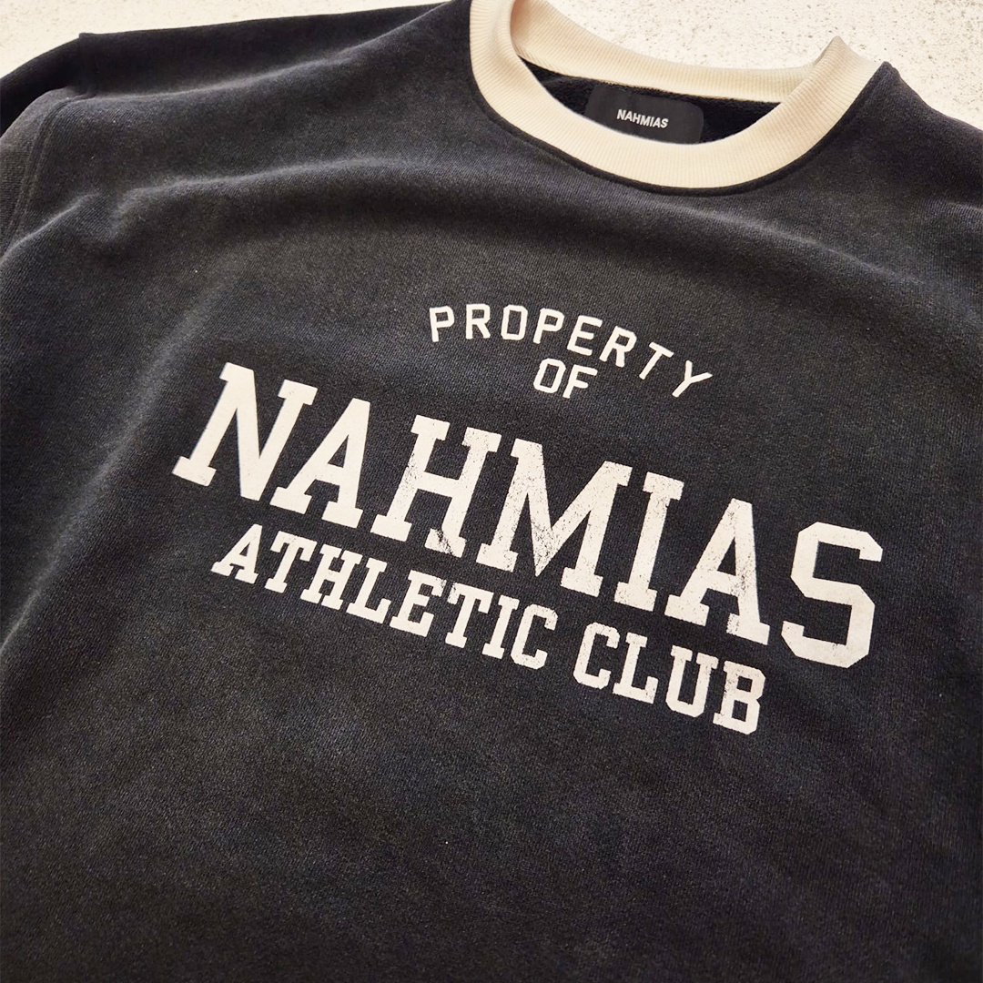 Nahmias P.E. Crewneck Black Sweat (M)