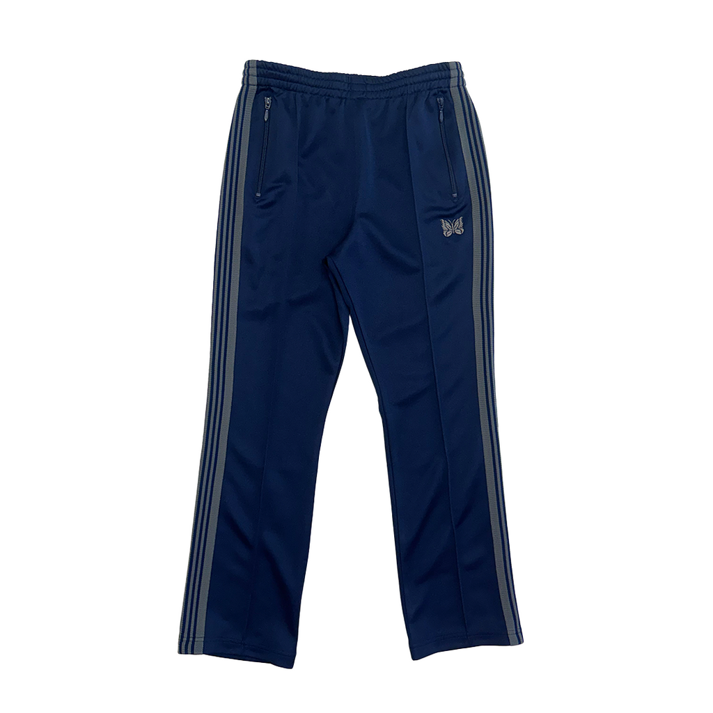 Needles Jogger Polyester Elastic Waistline Sideline Plain Navy (S)