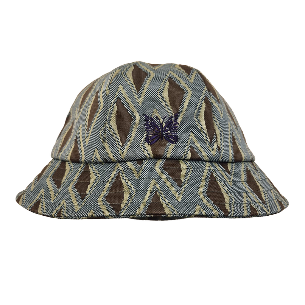 Needles Abstract Turquoise Bucket Hat (L)