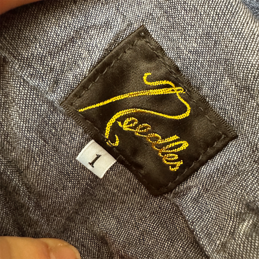 Needles HD Fatigue Light Denim Pants (1 - M)