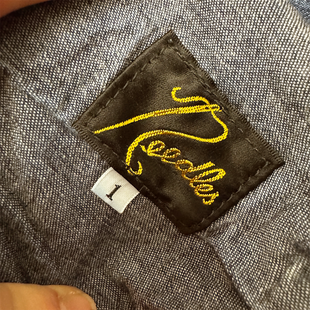 Needles HD Fatigue Light Denim Pants (1 - M)