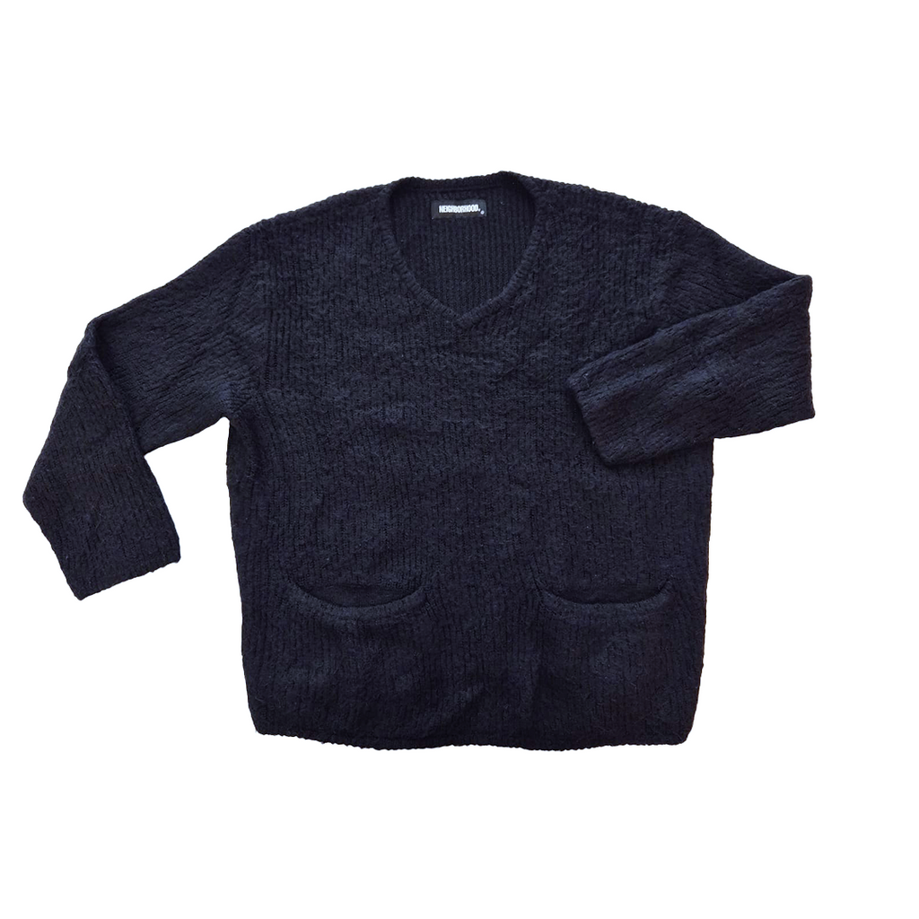 Neighborhood 20AW Mohair Na-Knit Long Sleeve Cardigan (L)