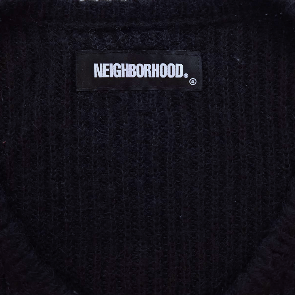 Neighborhood 20AW Mohair Na-Knit Long Sleeve Cardigan (L)
