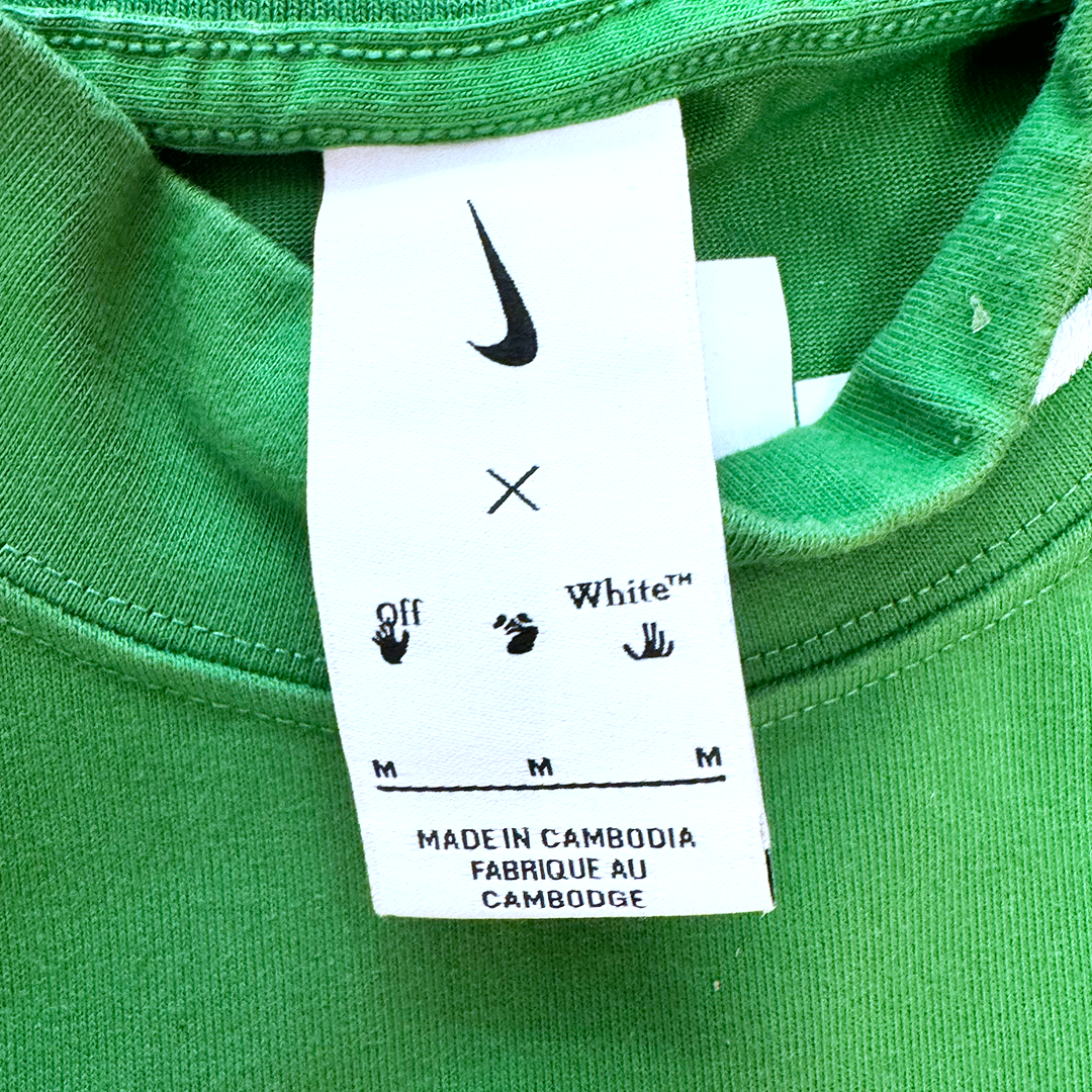 Nike x Off-White Green Tee (M)