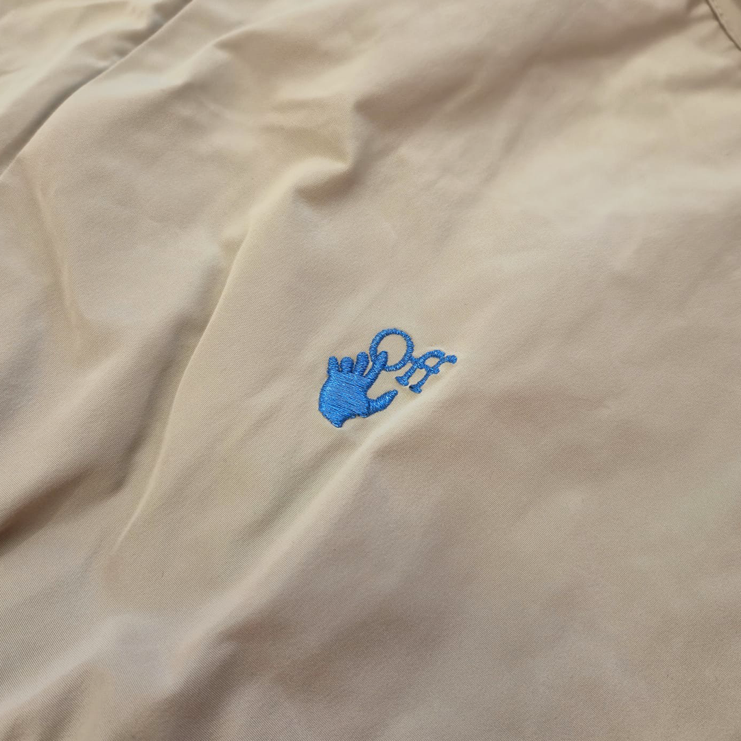 Nike x Off-White Beige Track Jacket (S)