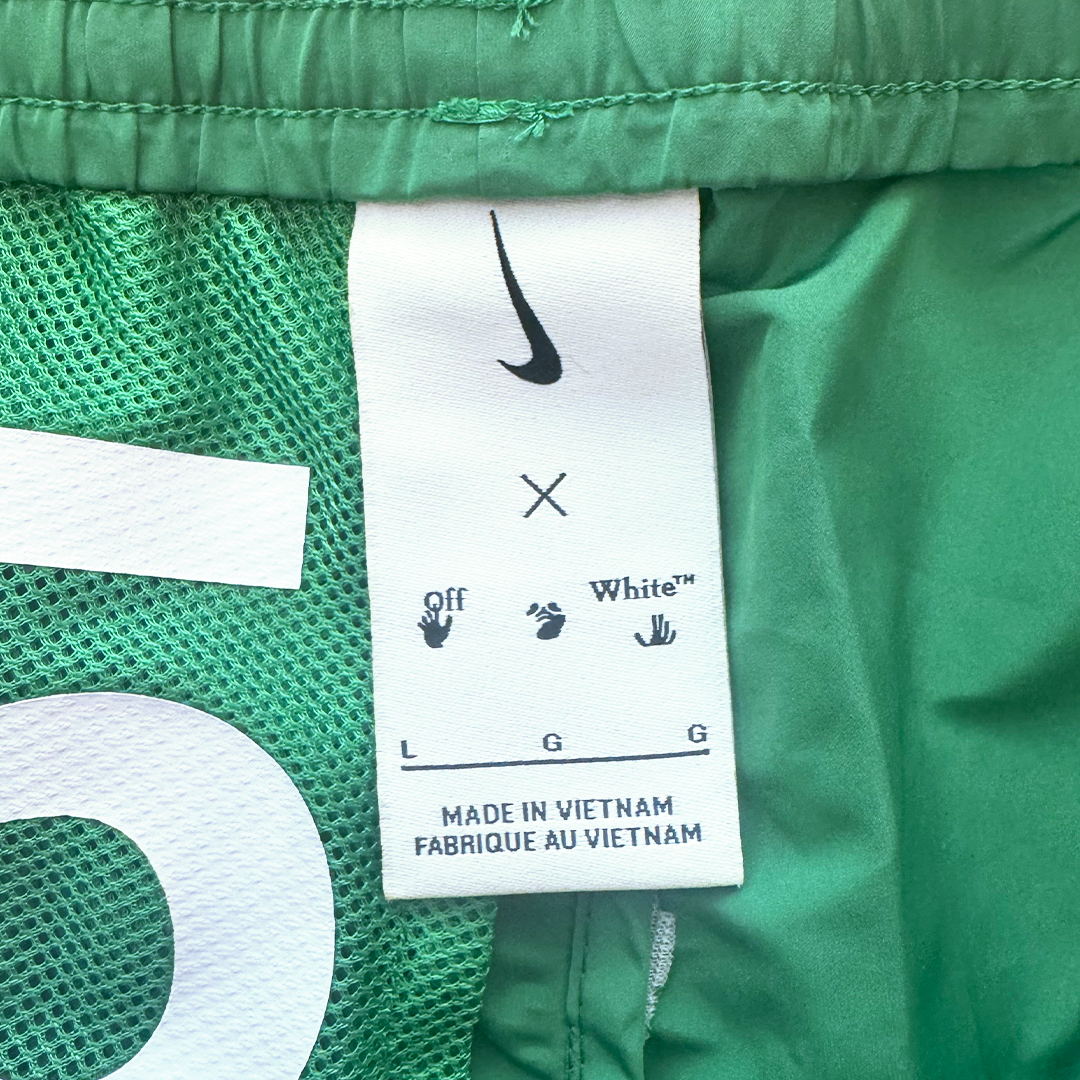 Nike x Off-White Green Track Pants (L)