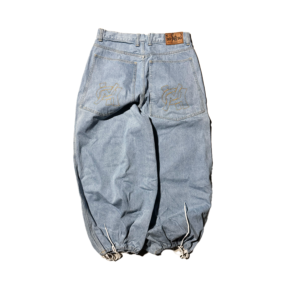9090 Balloon Shoelaces Pants (XL)
