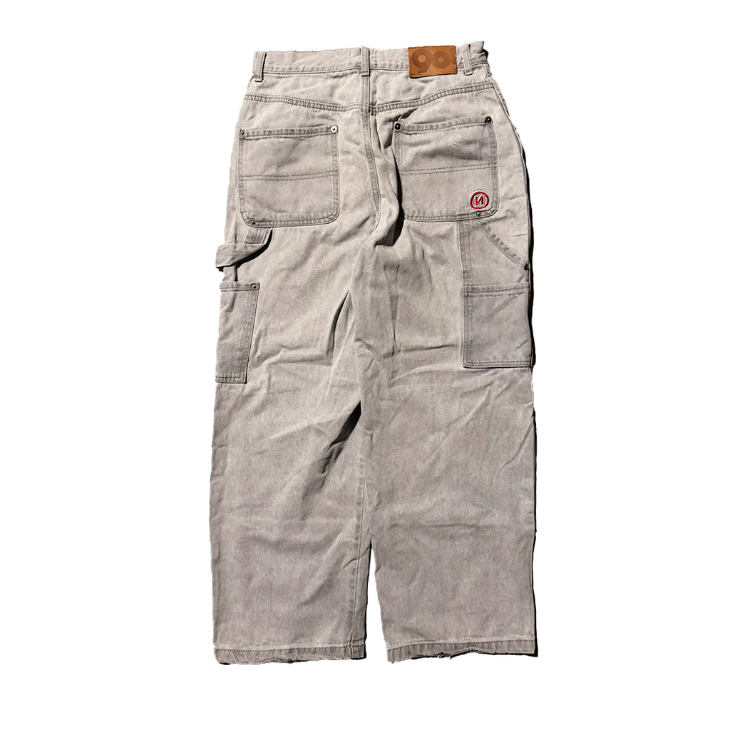 9090 Double Knee Grey Pants (M)