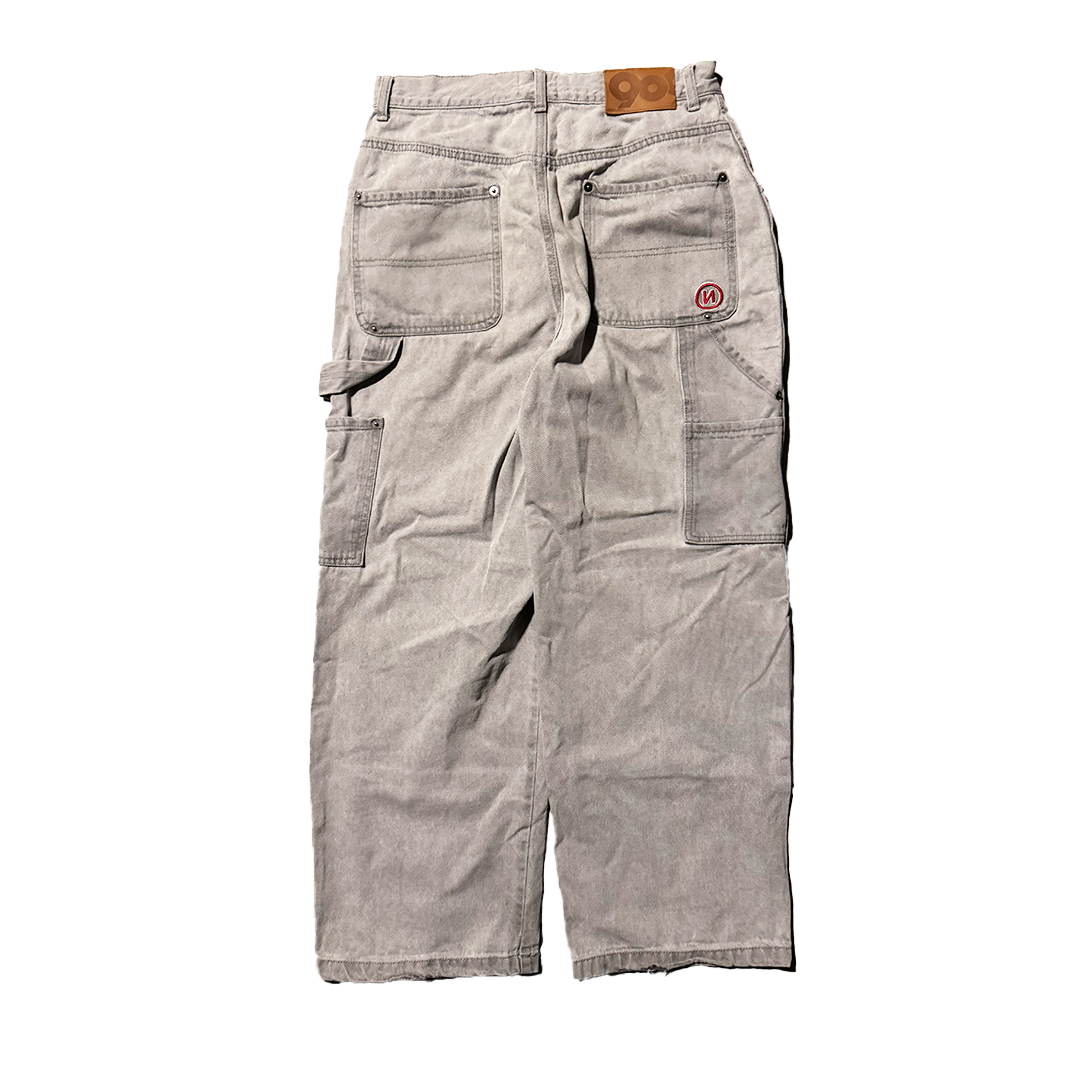 9090 Double Knee Grey Pants (M)