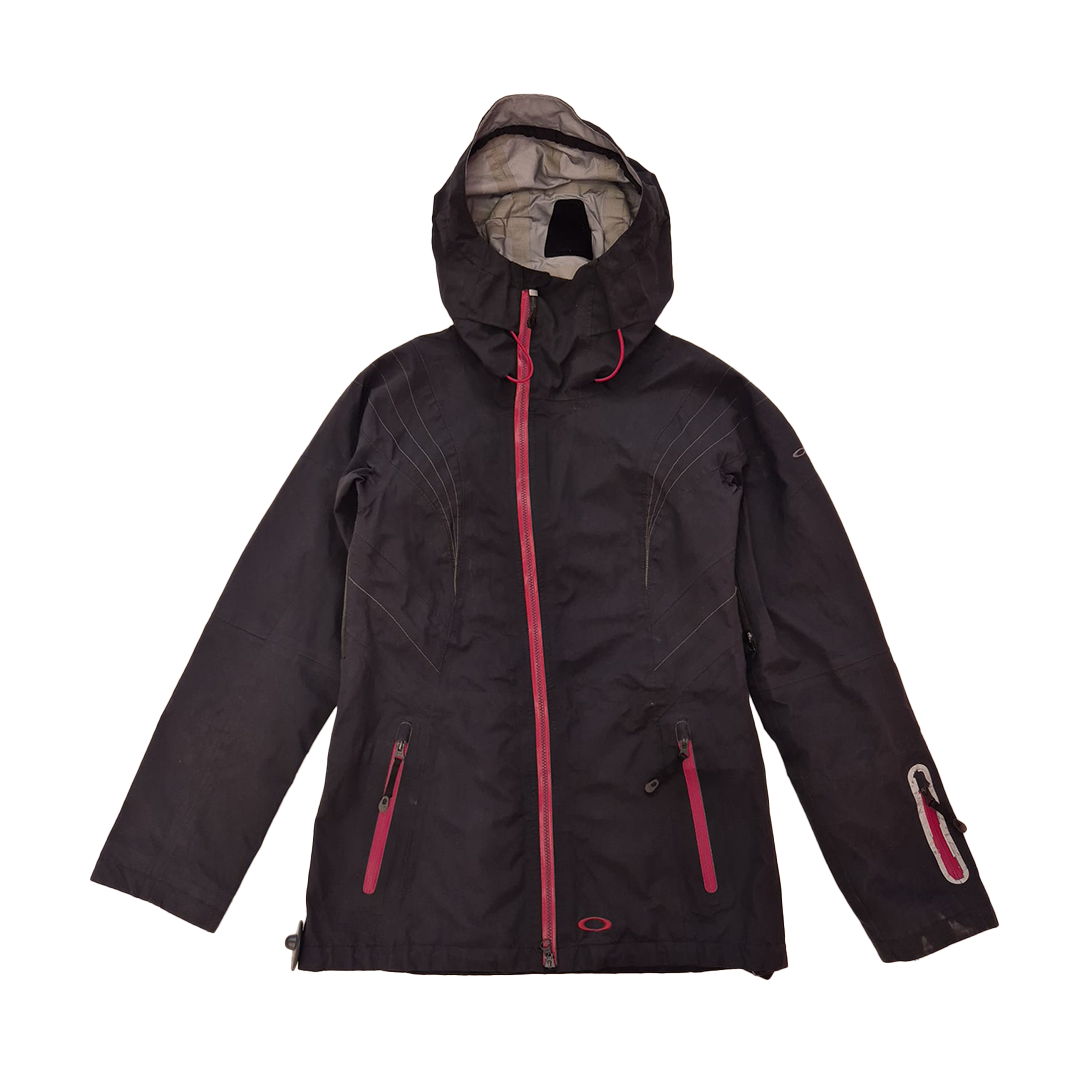 Oakley Black and Red Jacket (M)