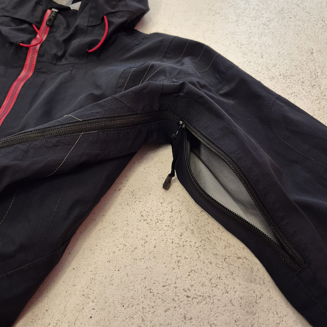Oakley Black and Red Jacket (M)