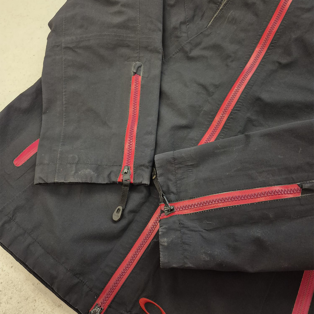 Oakley Black and Red Jacket (M)