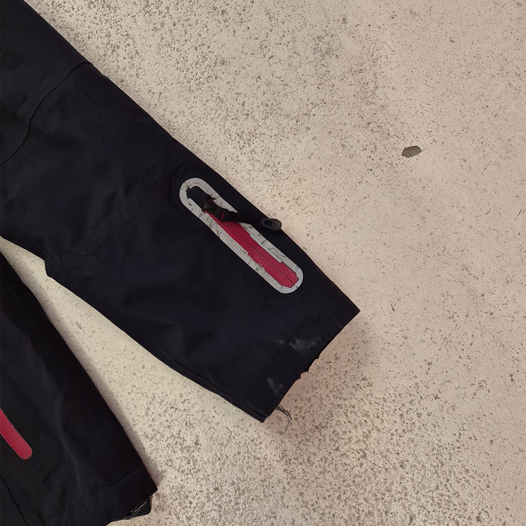 Oakley Black and Red Jacket (M)