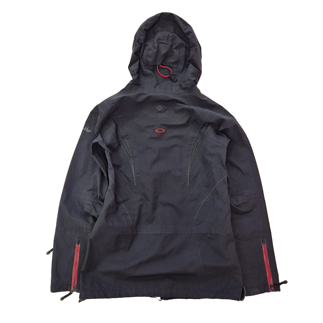 Oakley Black and Red Jacket (M)