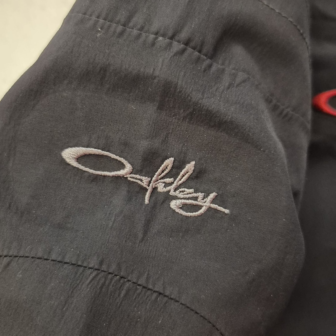 Oakley Black and Red Jacket (M)
