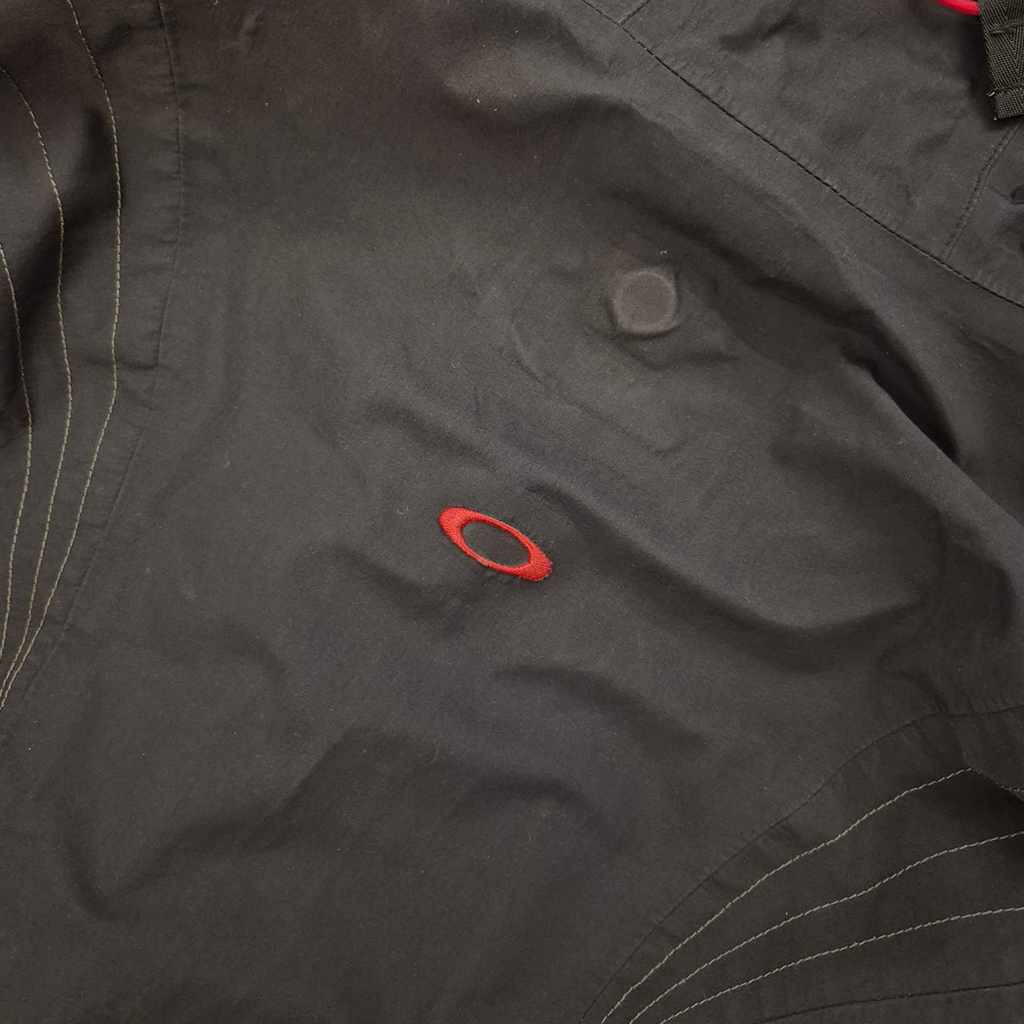 Oakley Black and Red Jacket (M)