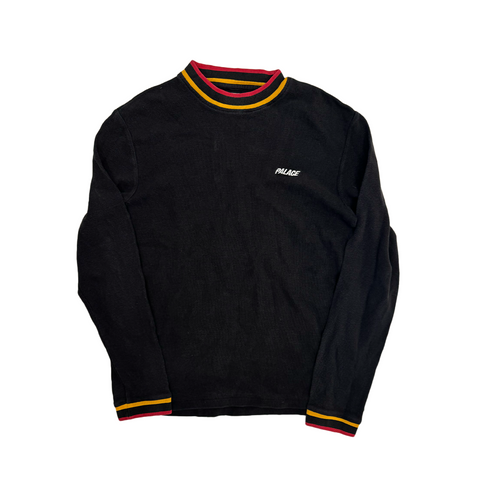 Palace Knit Waffle Top Black (S)