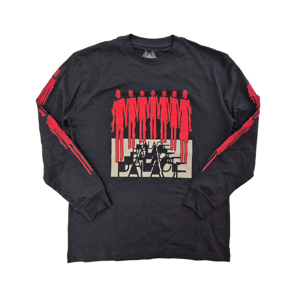 Palace Repeater Black Long Sleeve (M)
