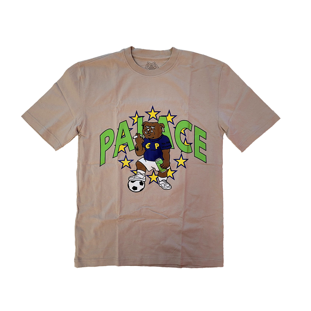 Palace Bulldog Brown Tee (S)