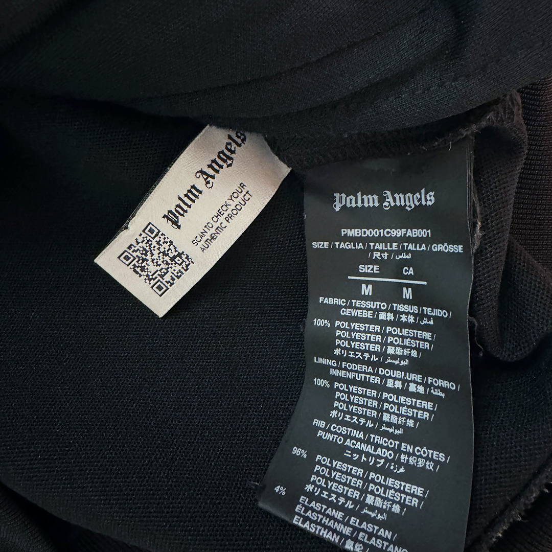 Palm Angels Black Track Jacket (M)